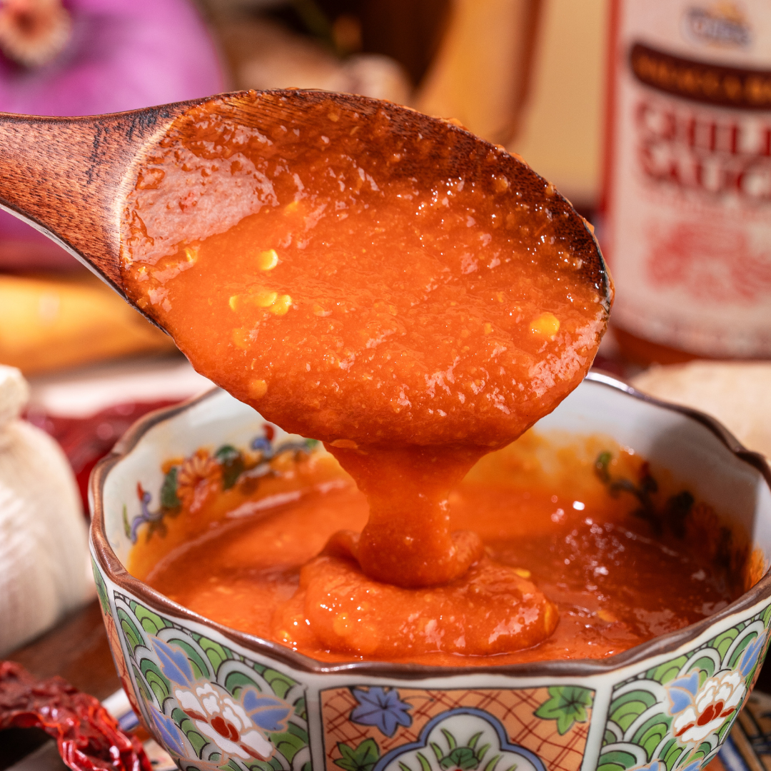 A dish of the chilli sauce