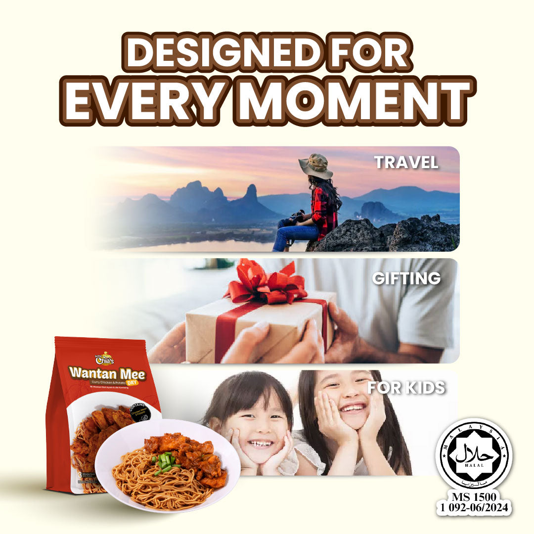 Curry Chicken Instant Wantan Mee