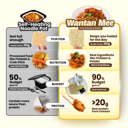 Curry Chicken Instant Wantan Mee